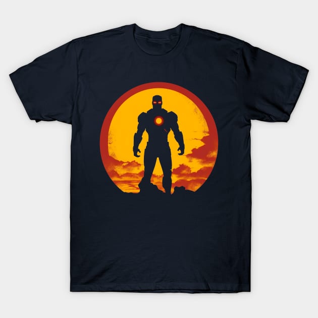 The Man Made of Iron T-Shirt by Ciokermatt